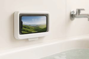 お風呂用スマホホルダー