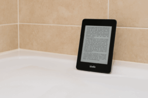 お風呂で読む電子書籍Kindle