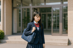 学校に通う生徒